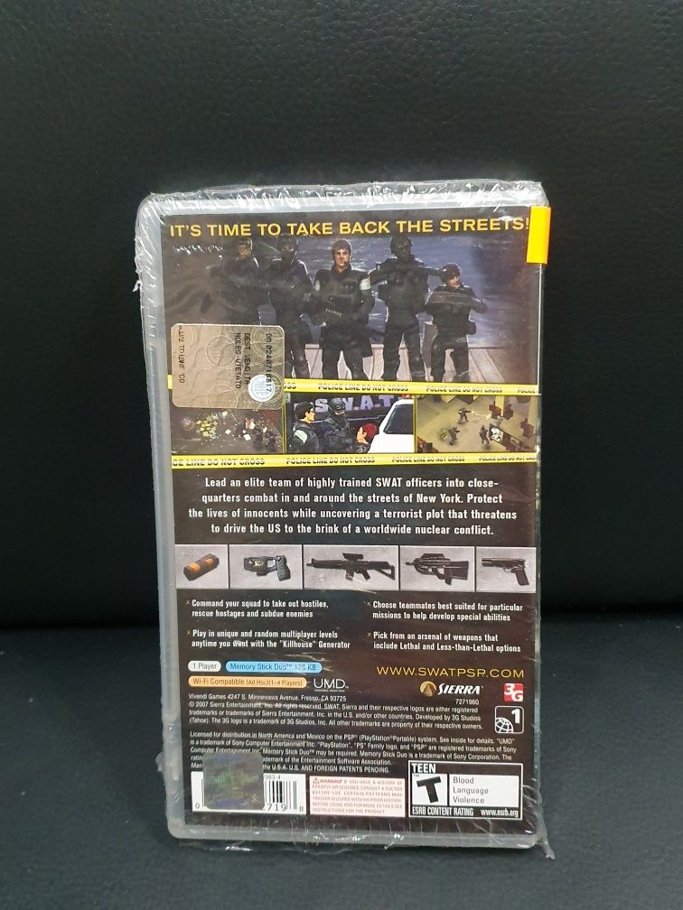 Gra gry psp SWAT Target Liberty jak nowa unikat