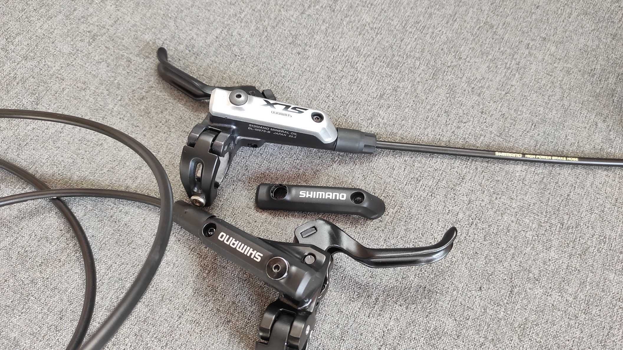тормоза Shimano SLX BR-M675 + Deore M506