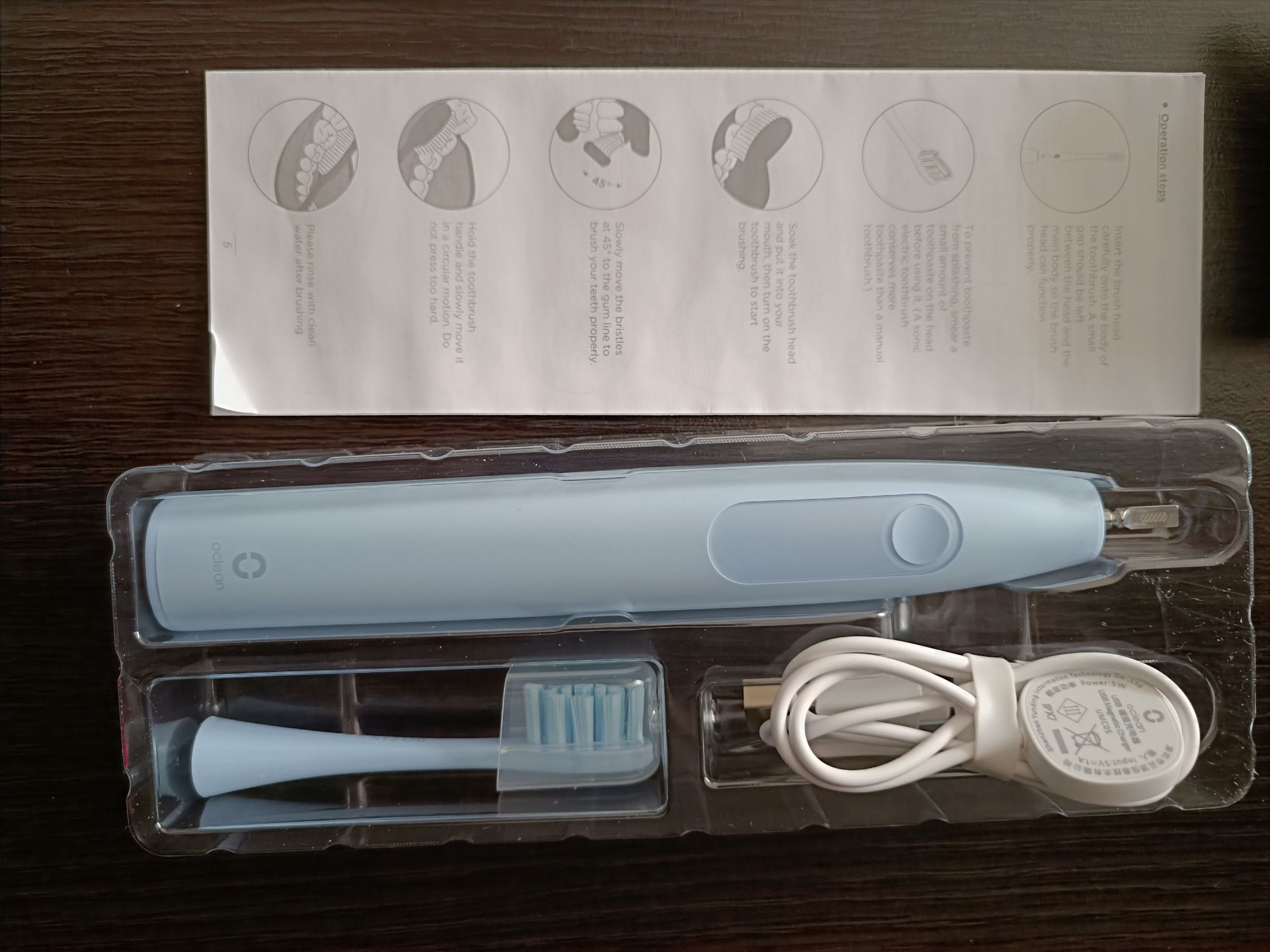 Електрична зубна щітка Oclean F1