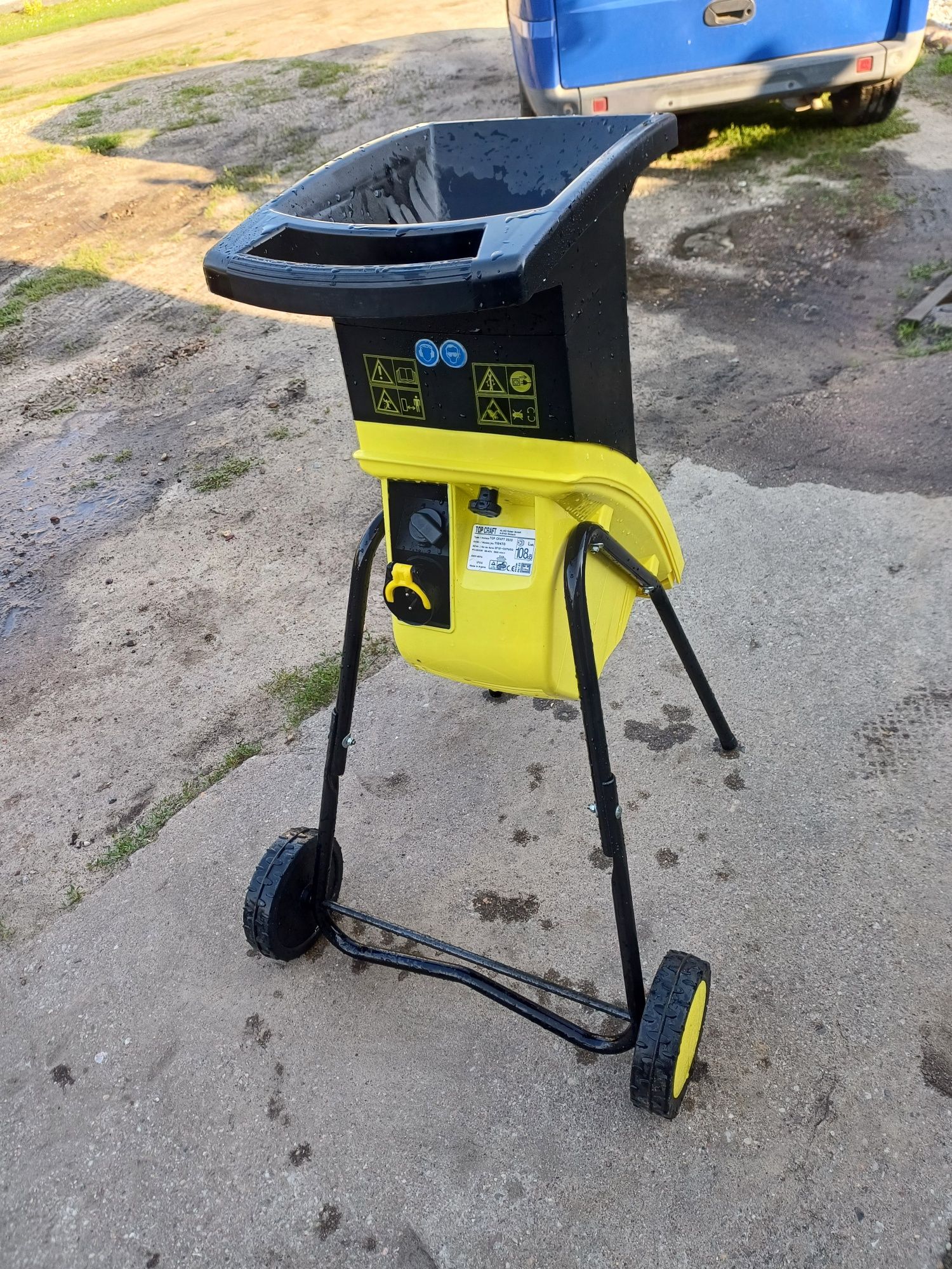 Rozdrabniacz rebak do gałezi mocny 2500 w. Top craft