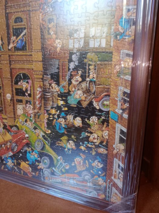 Quadro puzzle Mordillo