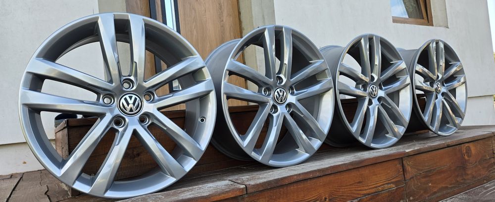18 5x112 OEM VW Salvador Golf V VI VII VIII Touran Jetta Cady Ladne