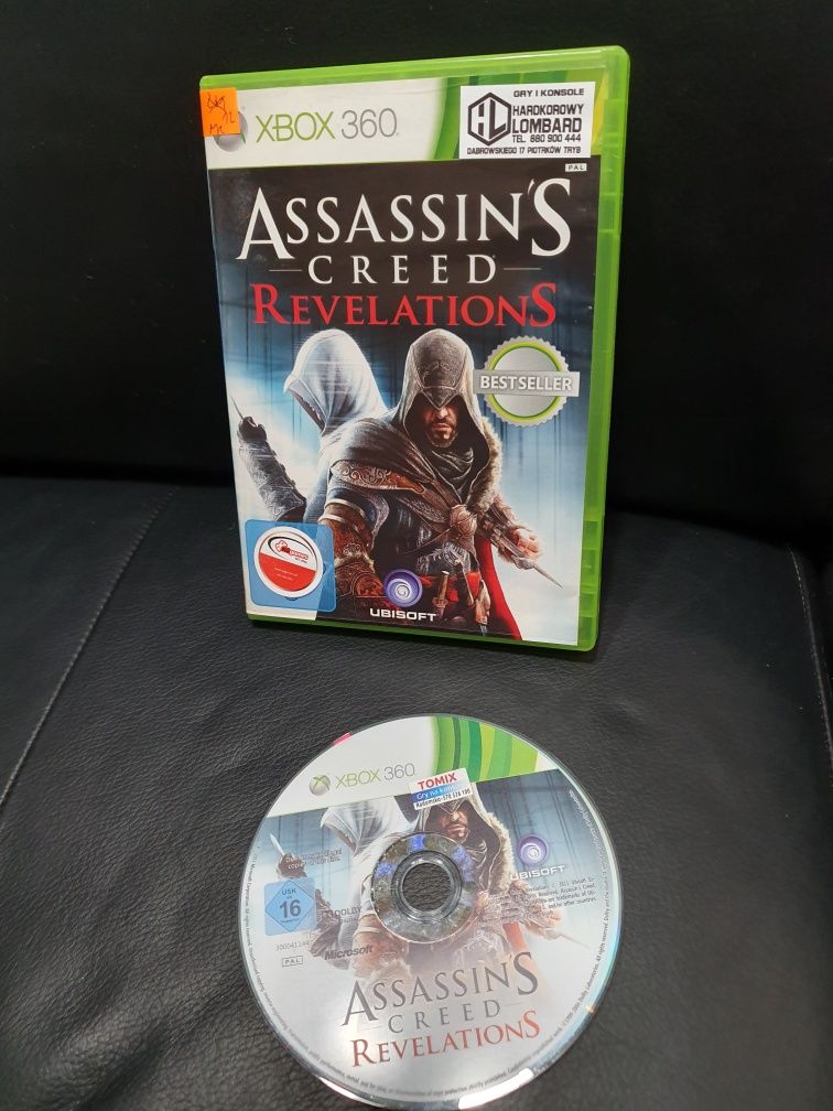 Gra gry xbox 360 one Assassin's Creed Revelations od kolekcjonera