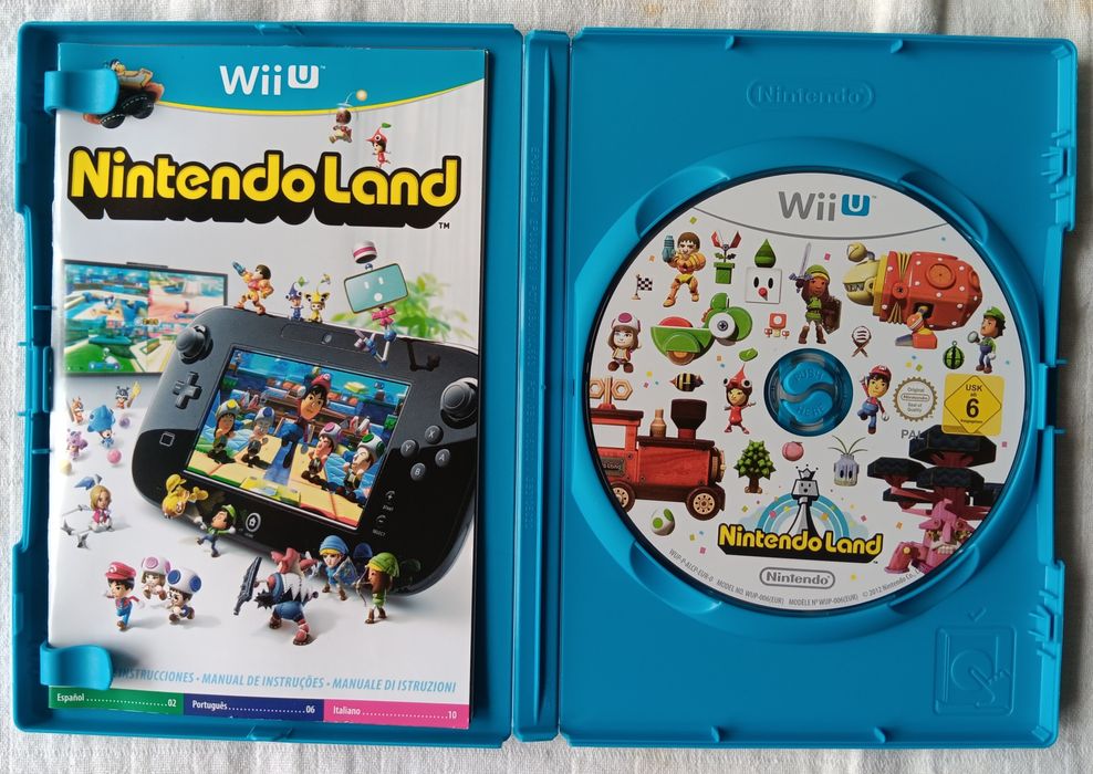 Nintendo Wii U Branca 8GB + jogo Nintendo Land