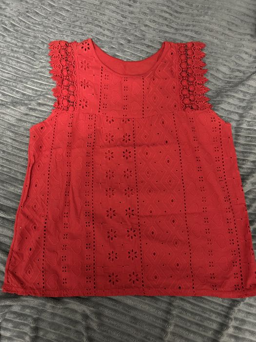 Czerwona bluzka M/L