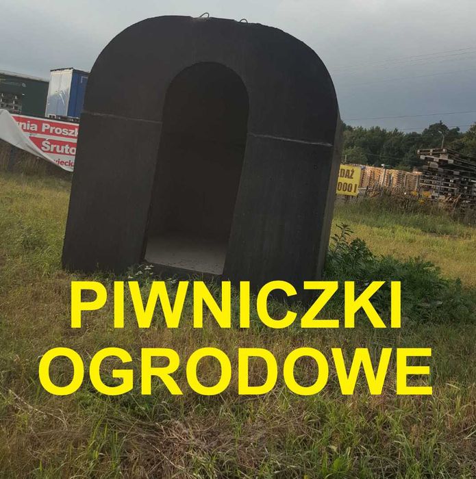 Piwniczka ogrodowa, ziemianka, piwniczka betonowa, spiżarka