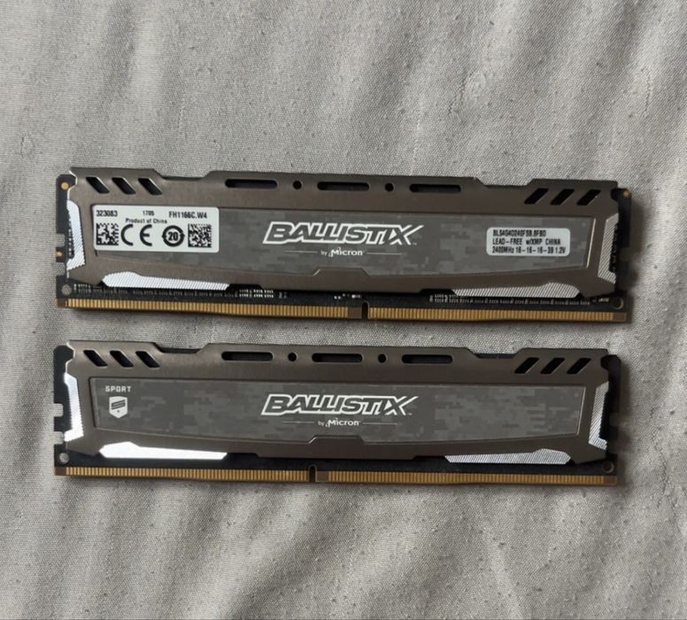 Pamięć RAM DDR4 Ballistix Sport 2x4GB