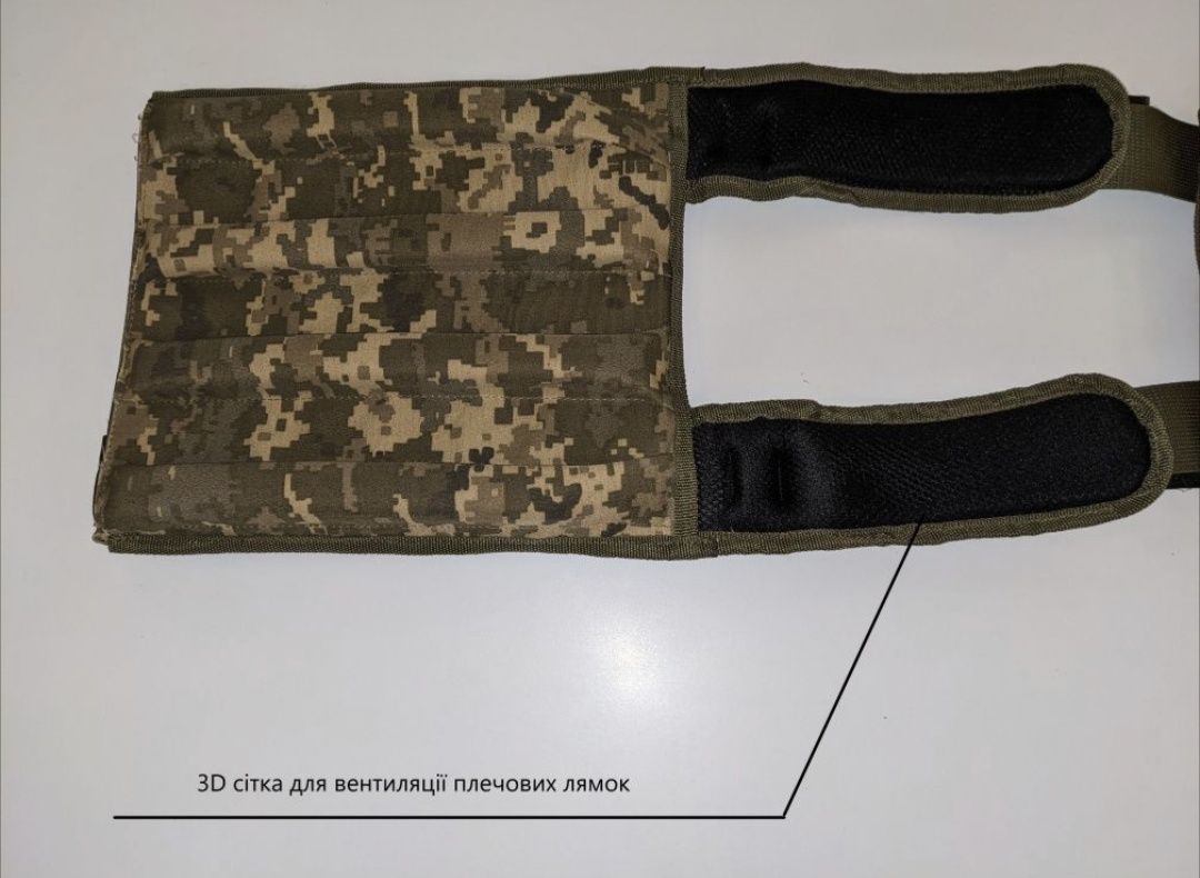 Плитоноска жилет пиксель ММ14