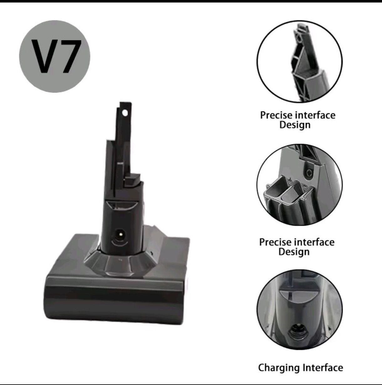 Bateria compatível Dayson V7