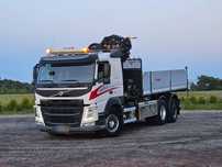 Volvo Fm  Hds hiab sprowadzony radio euro 6 wywrotka 180tys km