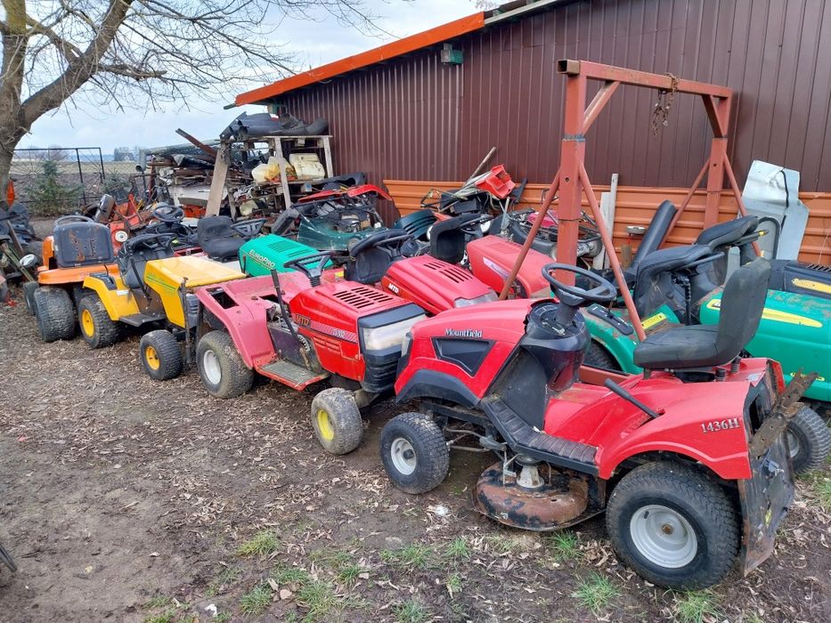 Kosiarka traktorek na części