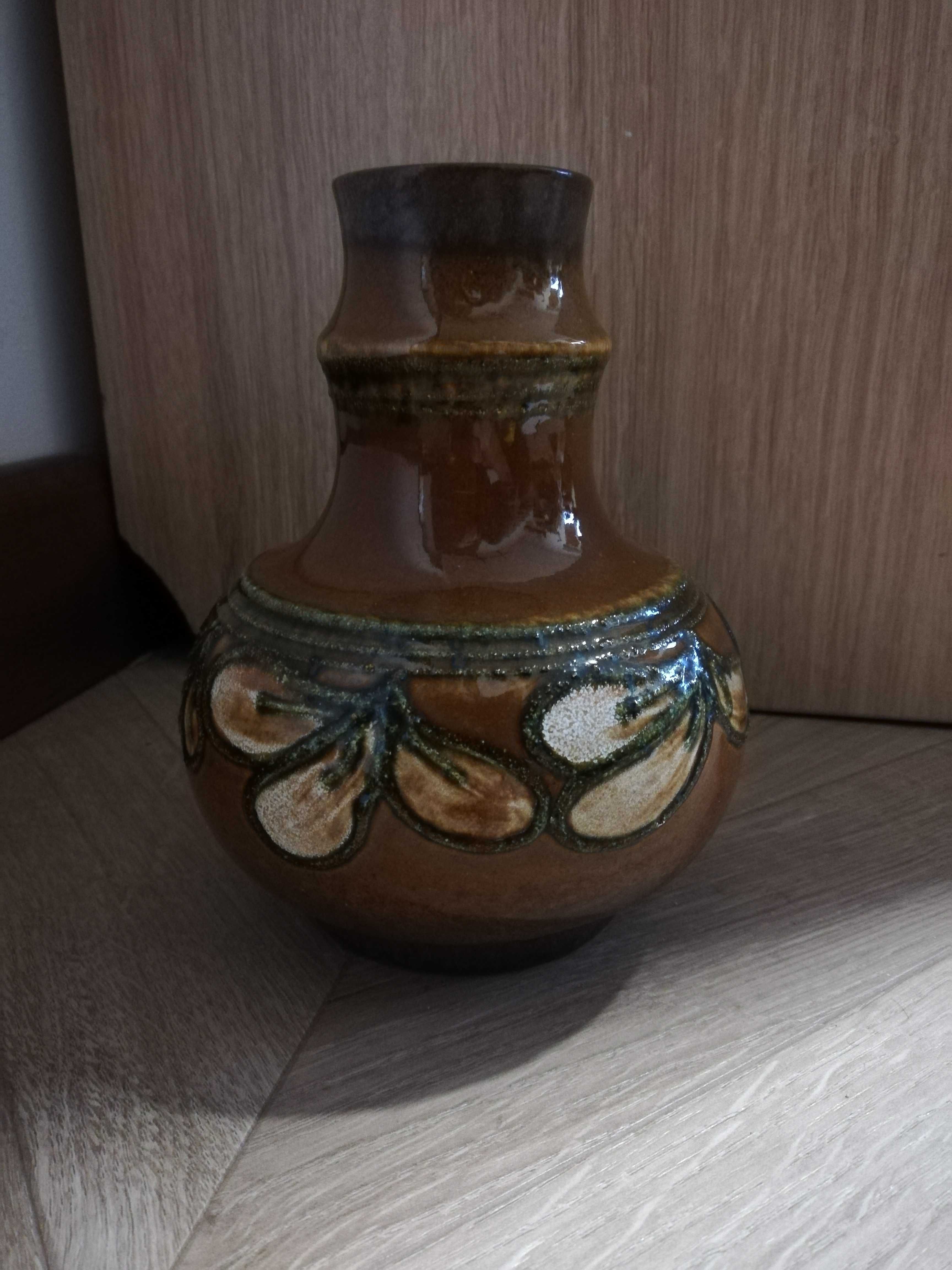 Wazon ceramiczny Strehla brązowa