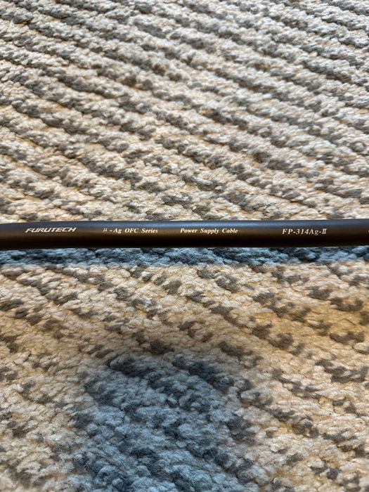 Kabel zasilający audio Furutech FP-314 AG II na wtykach Viborg -1,20 m