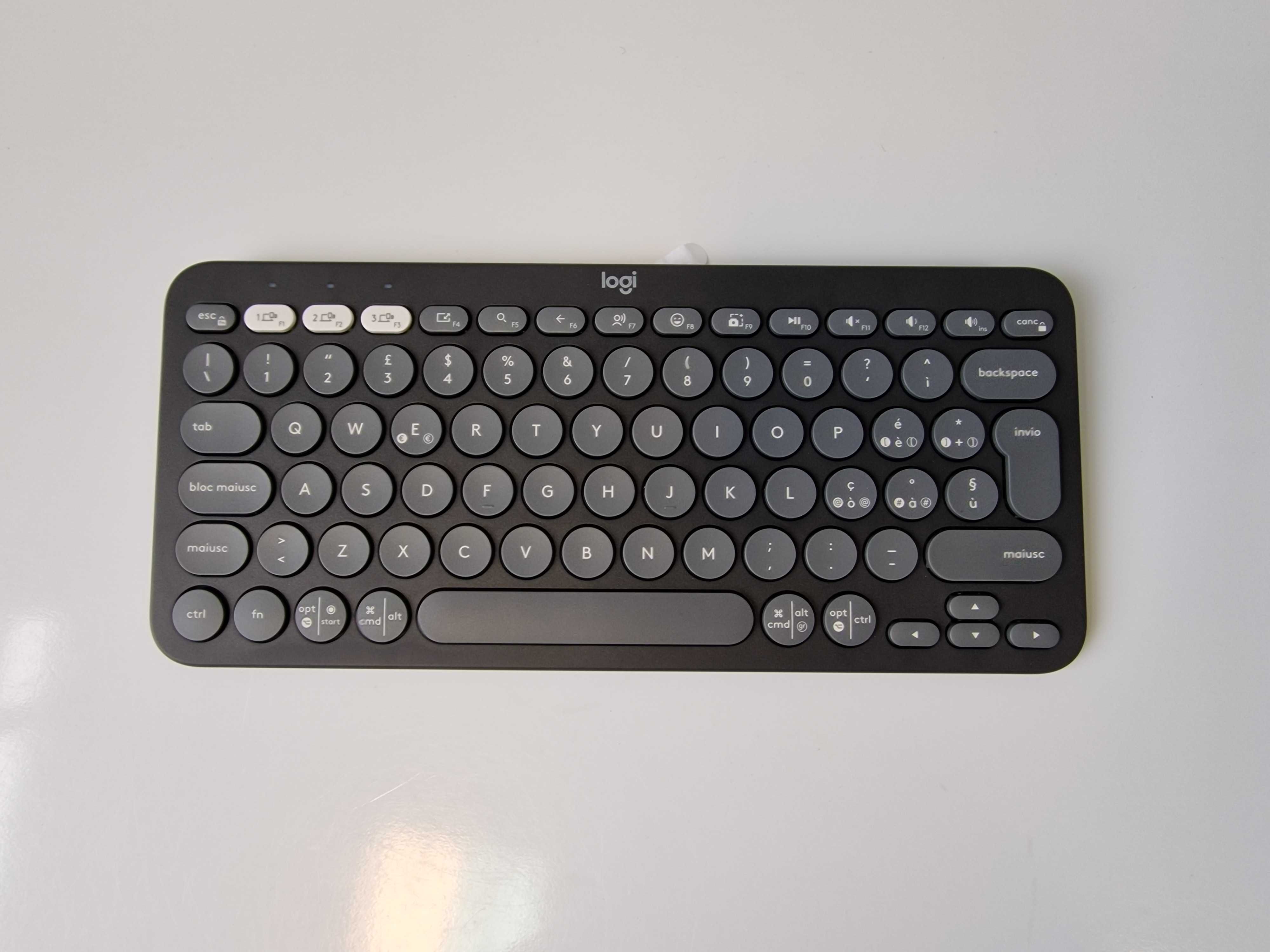 Logitech Pebble 2 Combo zestaw klawiatura + mysz grafitowy