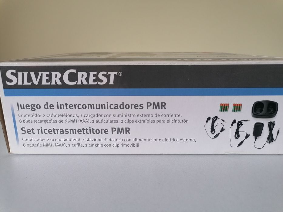 Intercomunicadores PMR da SILVERCREST