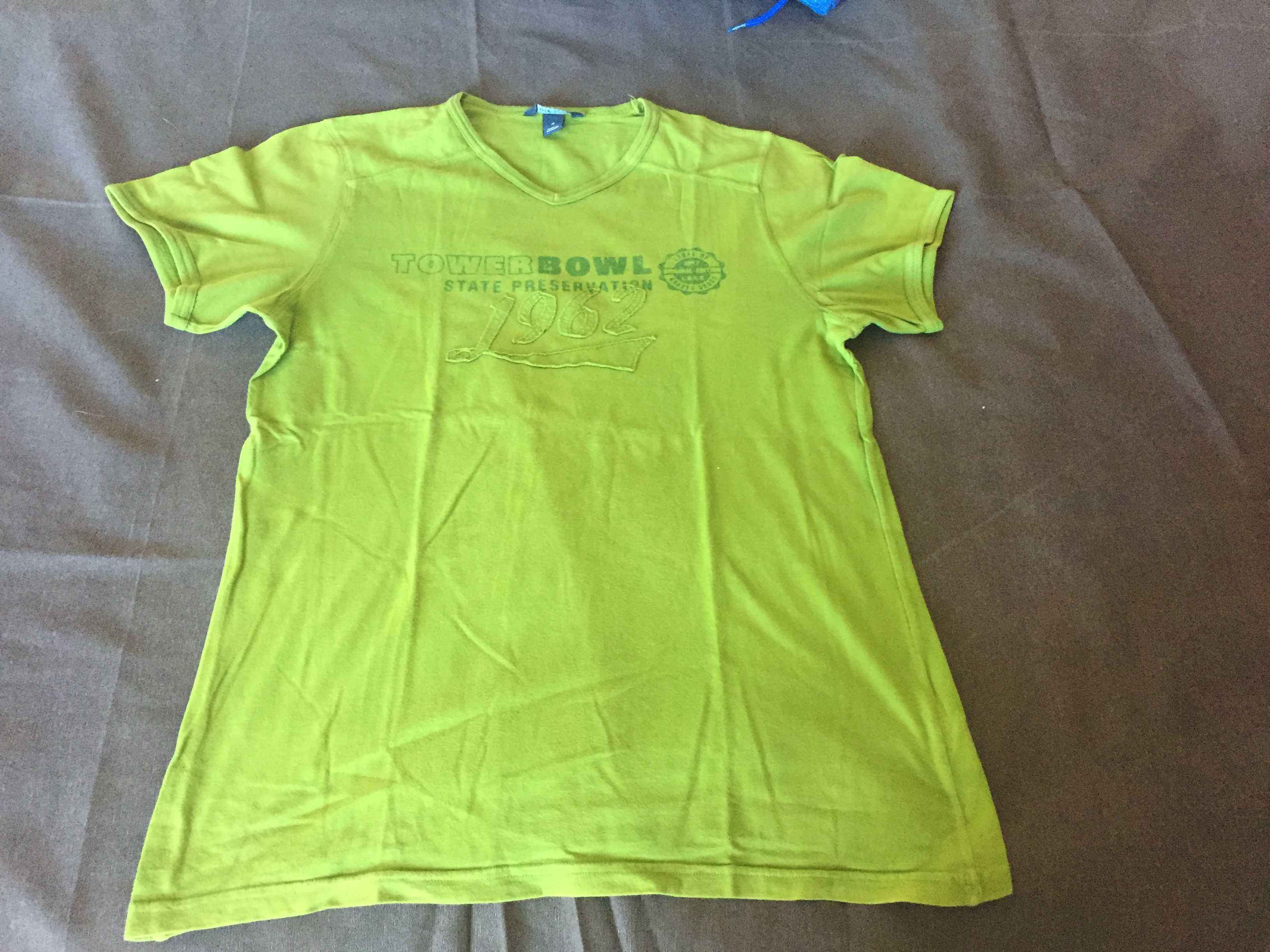tshirt verde tamanho m