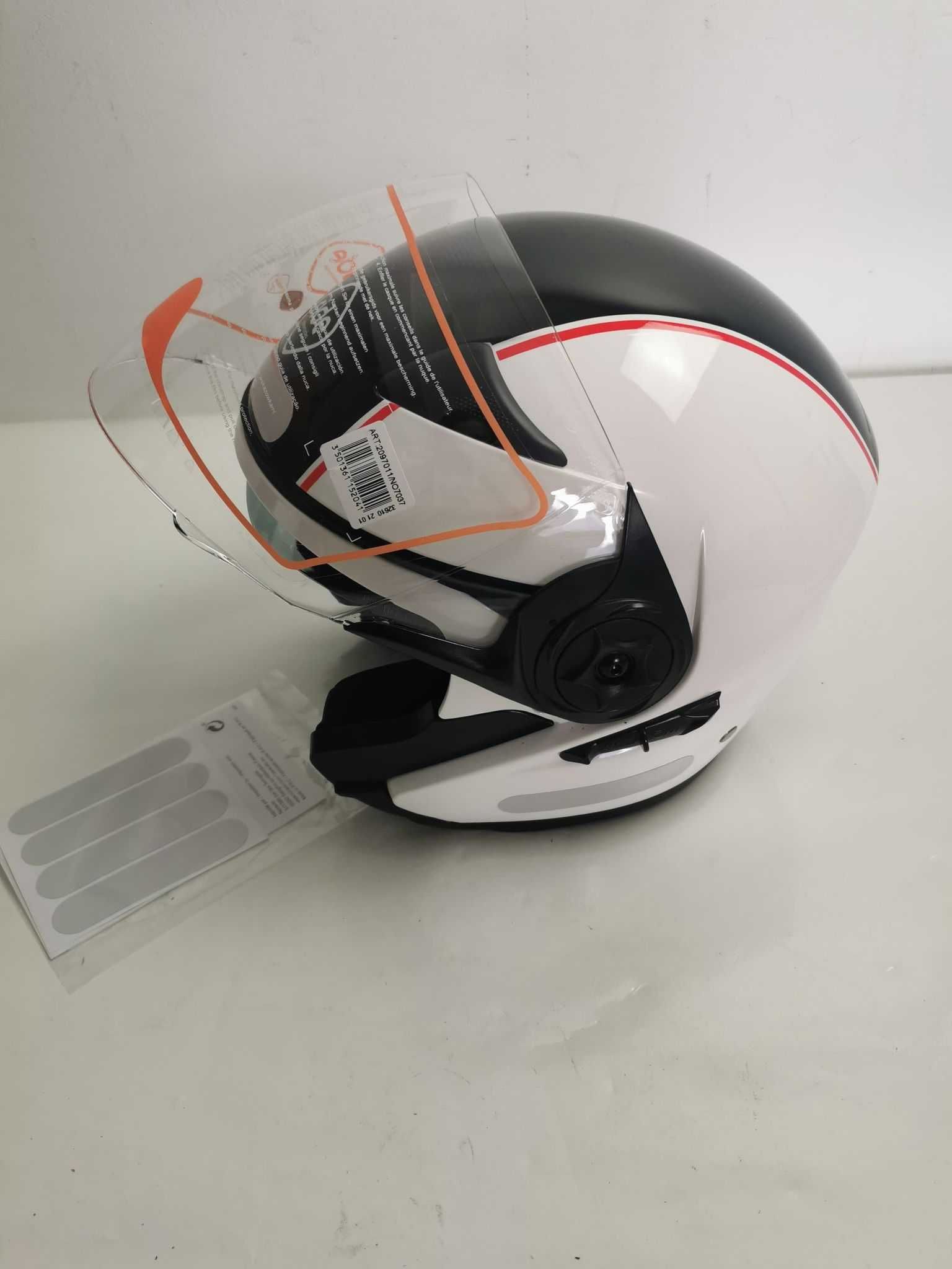 Kask Ride S czarny na Motor Cross motocyklowy