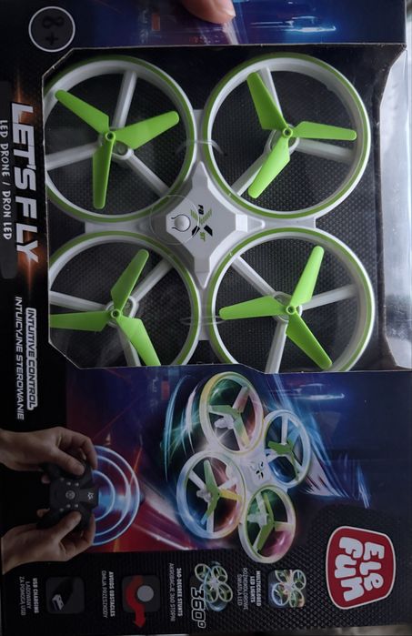 Nowy dron  podswietlany