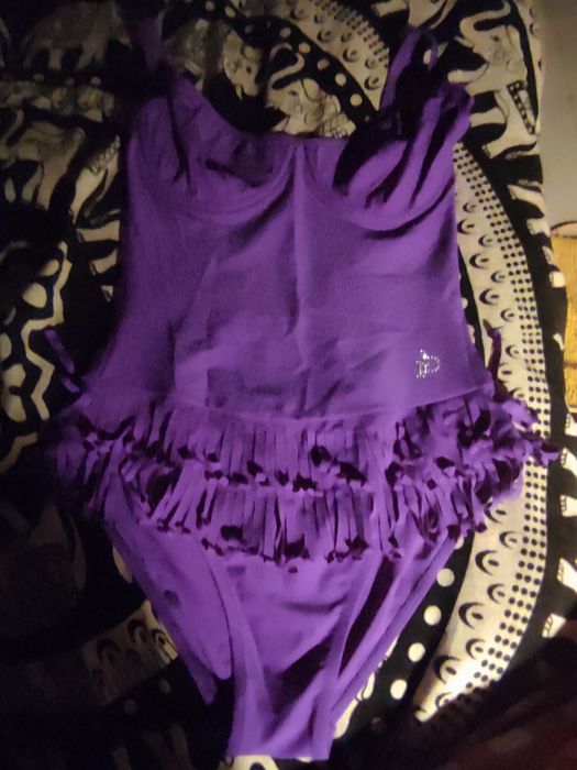 Fato de banho roxo