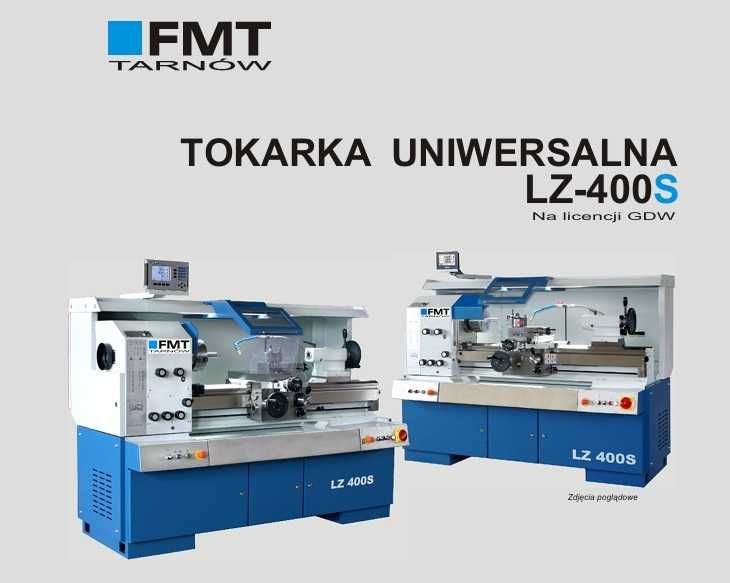 Tokarka uniwersalna LZ 400S x 1000 Polski producent FMT