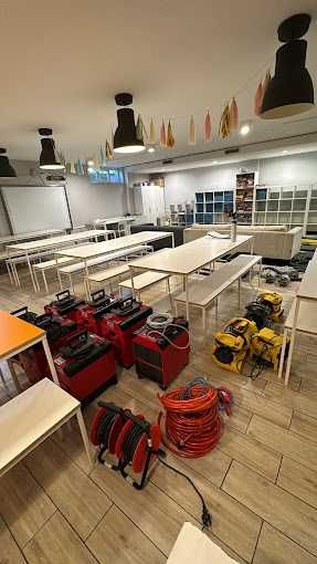 Osuszanie budynków, po zalaniu, wynajem osuszaczy, lokalizacja wycieku