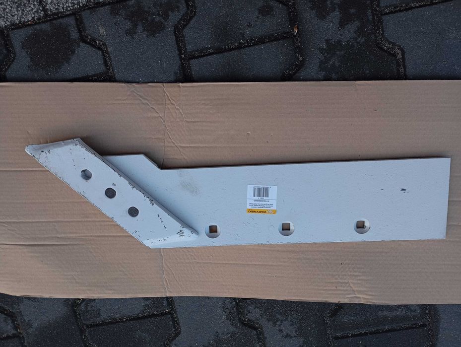 Lemiesz 1024 4-skibowy z dłutem,grubość 12mm Unia stal borowa WARYŃSKI