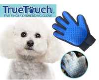 True Touch перчатка для вычесывания шерсти домашних животных