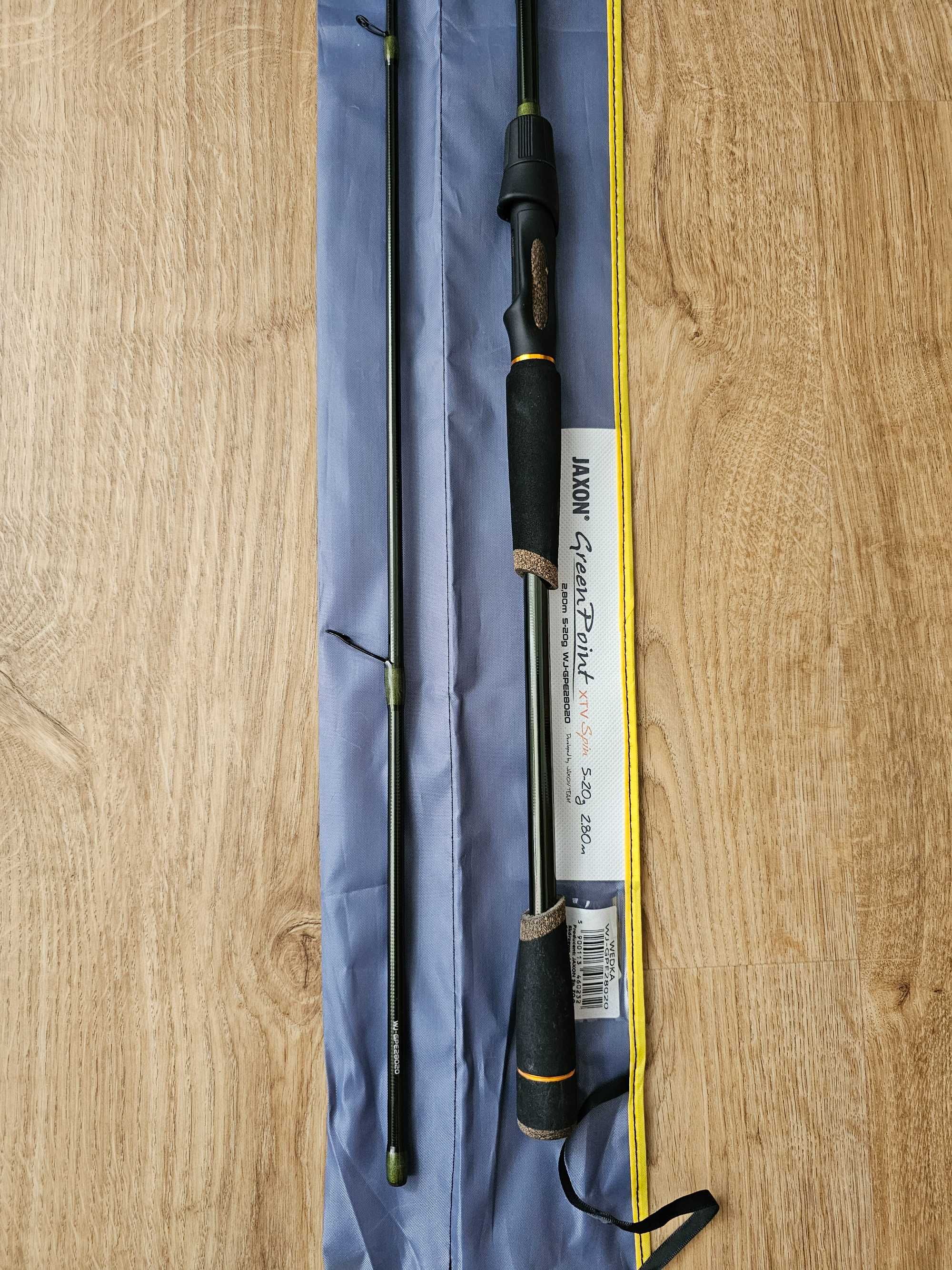 Wędka spinningowa Jaxon Green Point XTV spin 280 cm 5-20g
