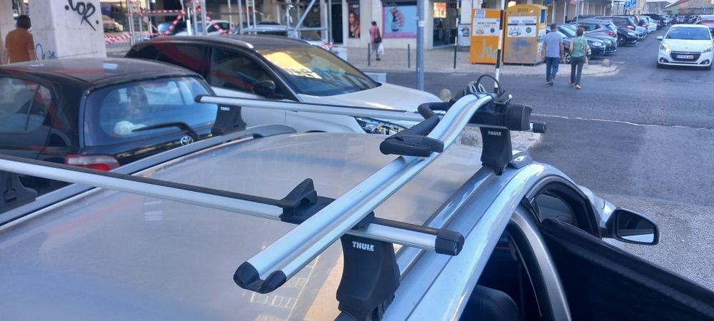 Barras tejadilho para   marca thule