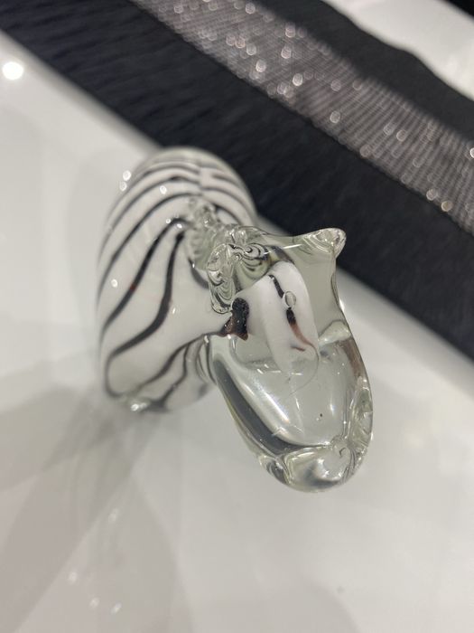 Zebra szkło murano