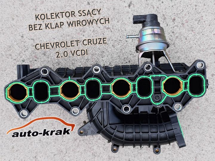 Kolektor ssący bez klap - 2.0 VCDI Antara, Captiva, Cruze