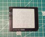 Game boy pocket lente de proteção do ecrã