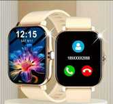 Smartwatch kolor złoty