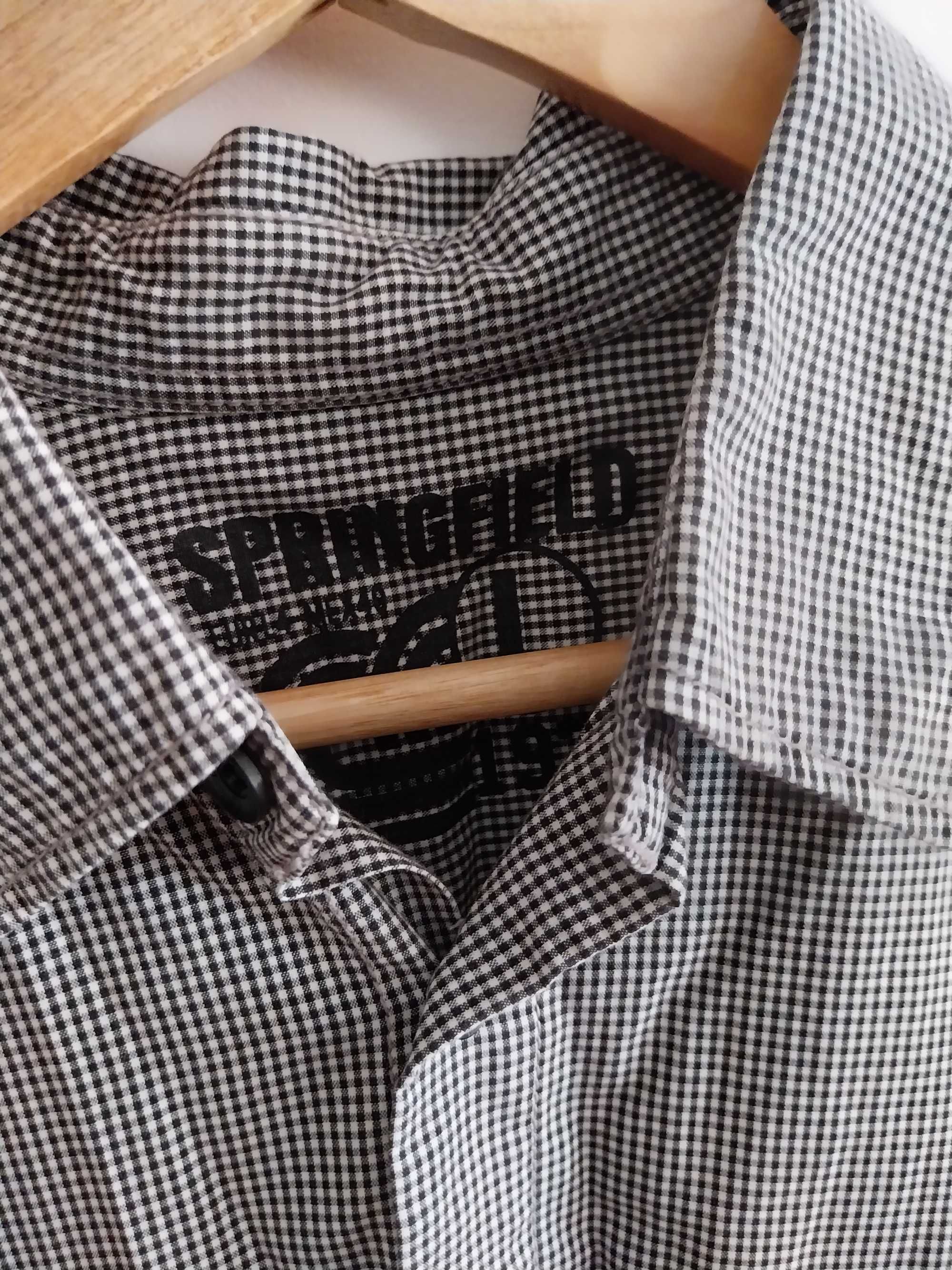 Camisa de algodão, Springfield, tamanho L