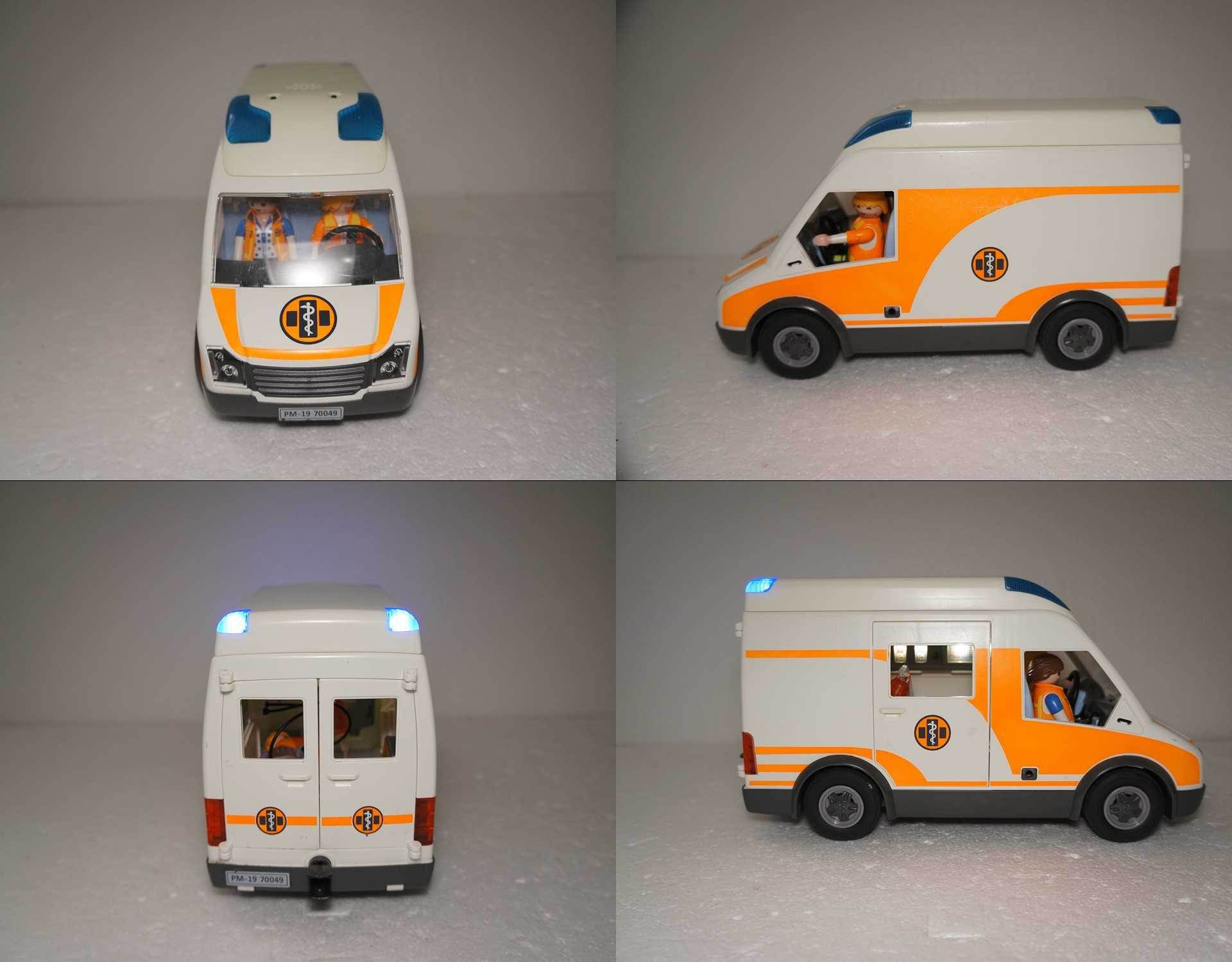 Playmobil 1027 Pogotowie Karetka Ambulans NOWY model Światło i Dźwięki
