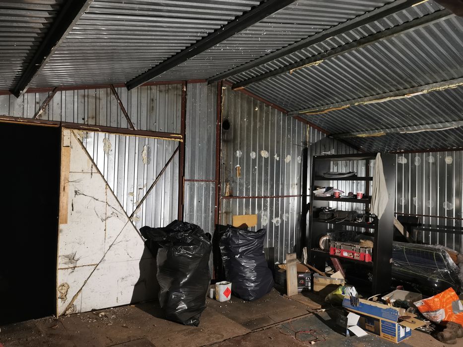 Garaż blaszany 49 metrów