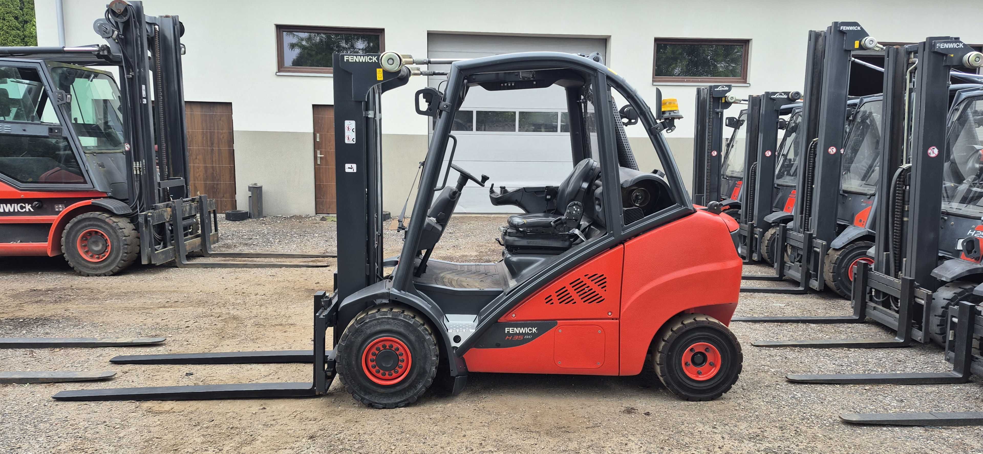 Wózek Widłowy Linde H35T - Rok 2018 - Duplex, wolny skok - Stan BDB