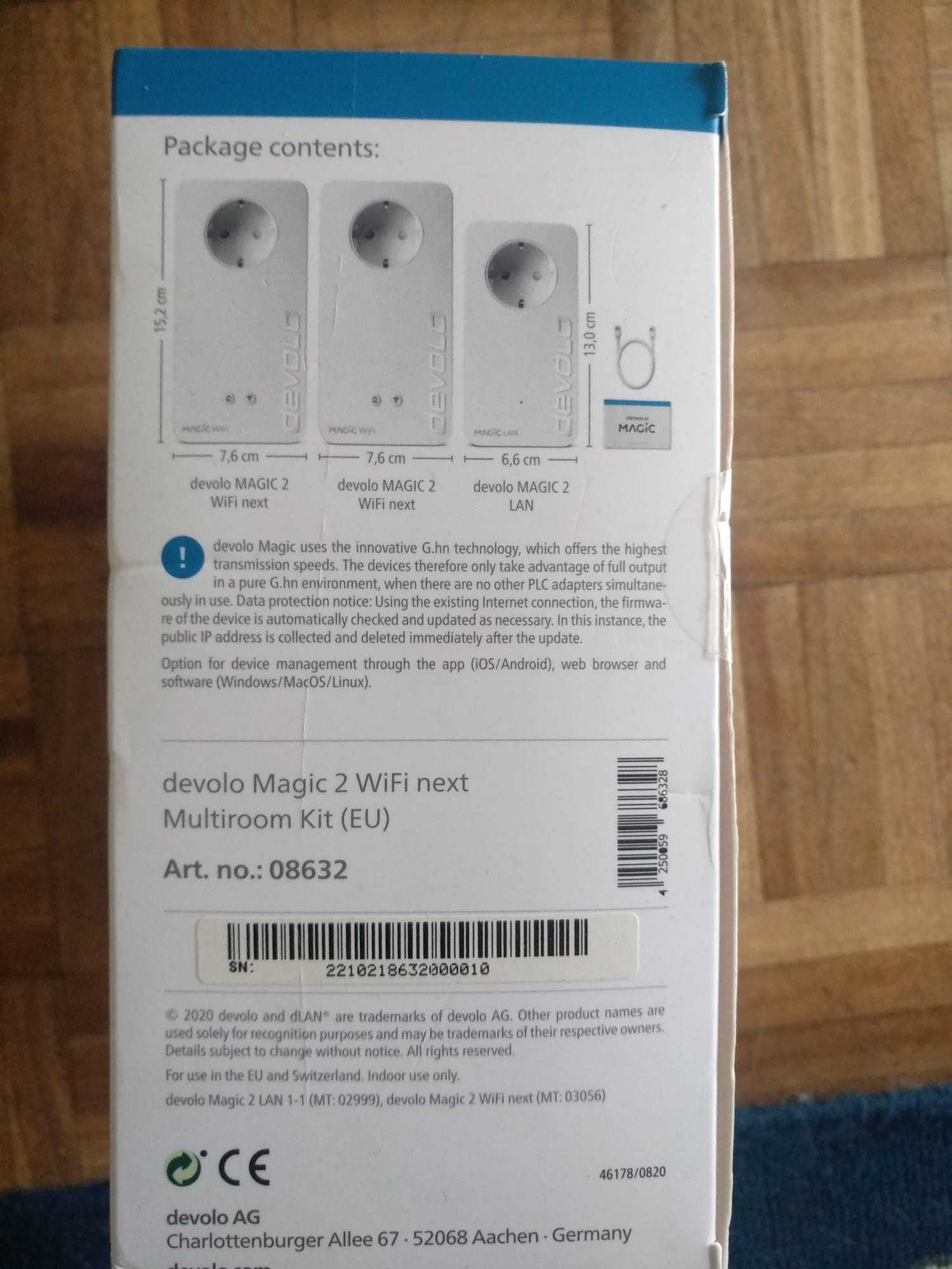 Powerline DEVOLO Magic 2 WiFi Next Multiroom Kit