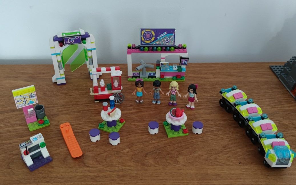 LEGO Friends 41130 kolejka górska w parku rozrywki kompletny pudełko