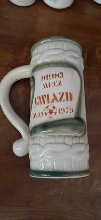 Kufel ceramiczny Wałbrzych 1979