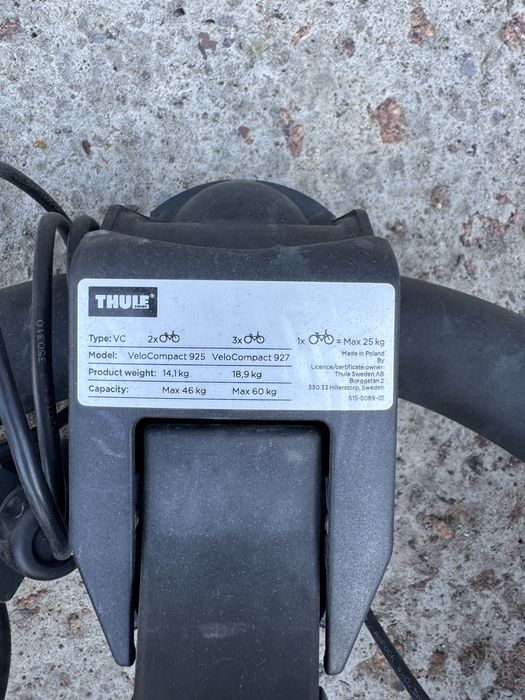 Велокрепление THULE VeloCompact 925