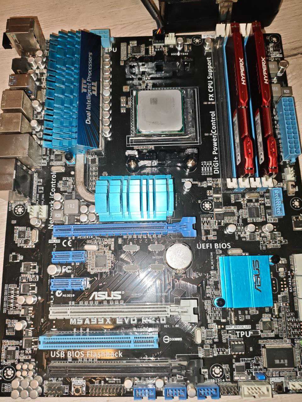 Ігровий ПК Комплект Asus M5A99X Evo r2.0 AM3+ AMD FX-8350 DDR3 2x4GB