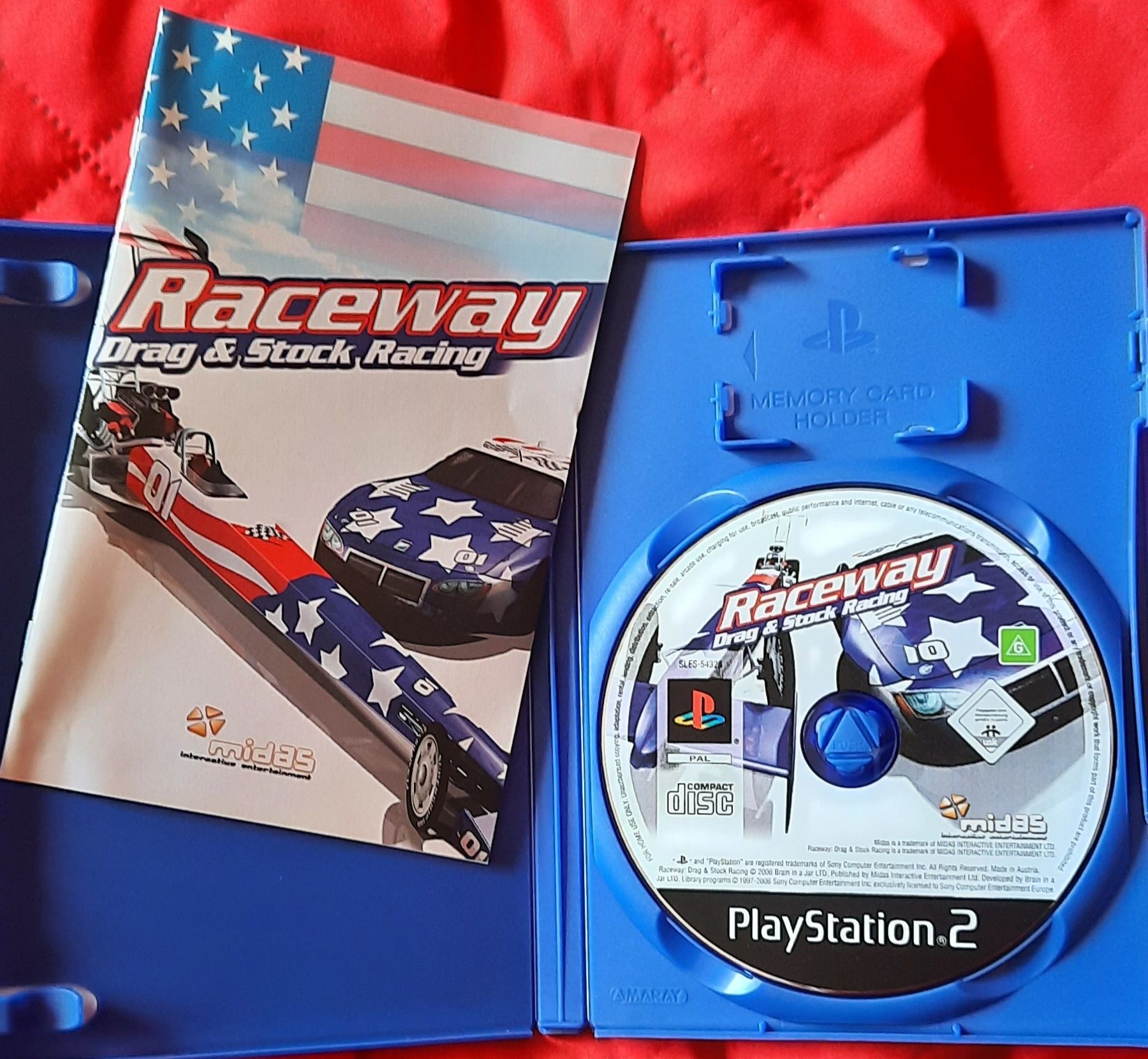 Jogo Playstation2 RACEWAY em bom estado