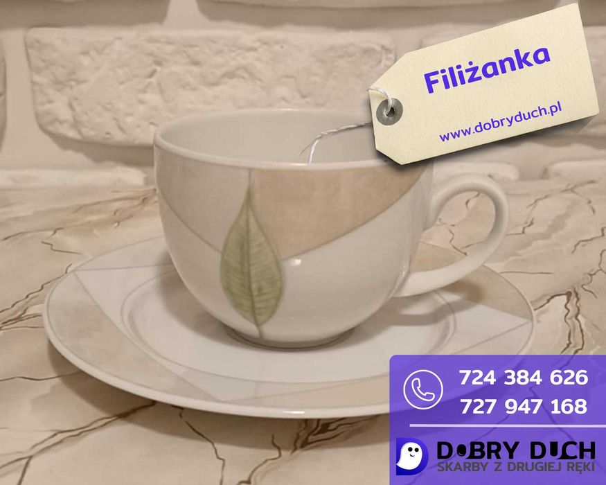 Filiżanka ze spodeczkiem "Sonia/Nadia" Lubiana