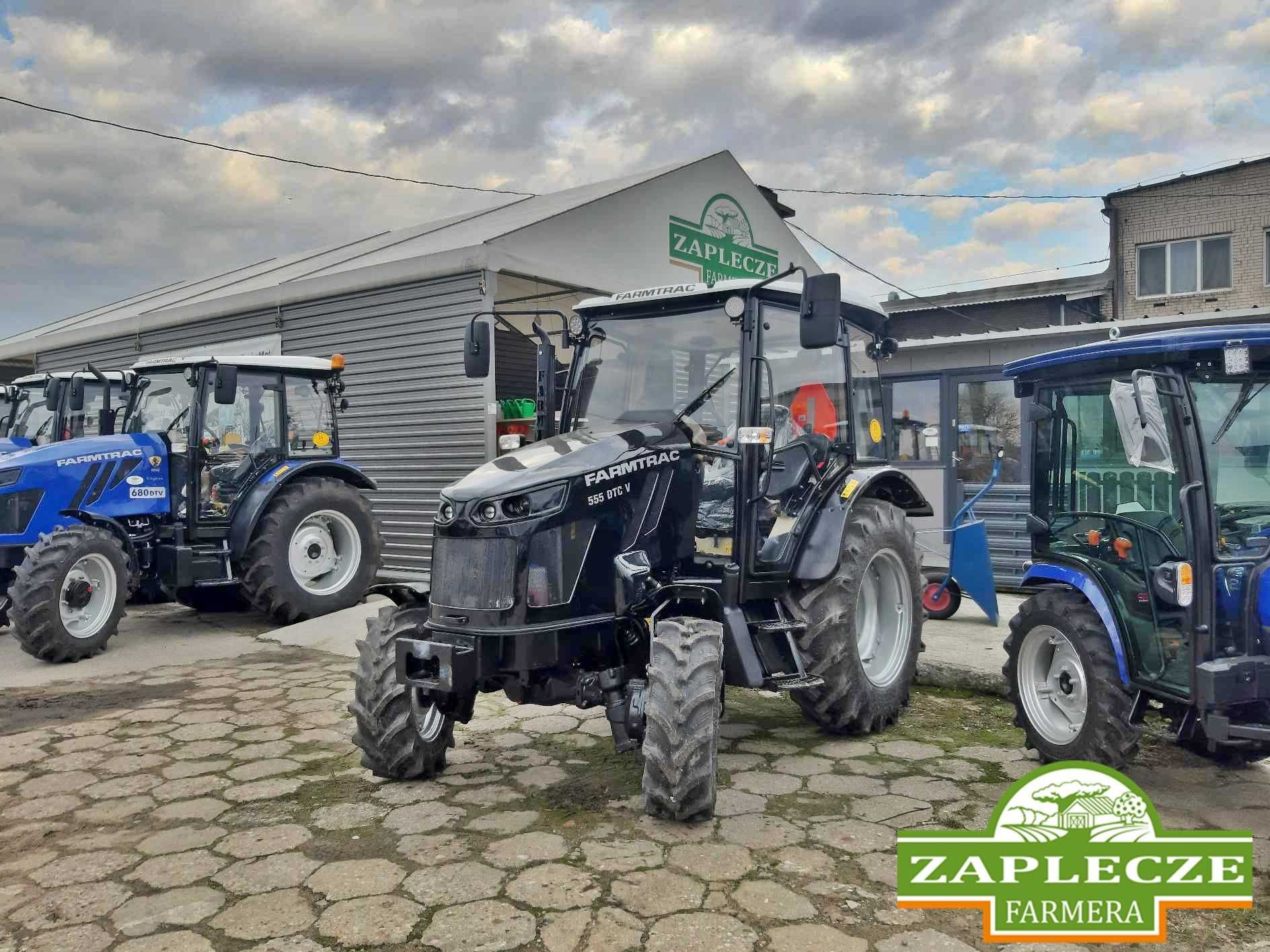 Ciągnik rolniczy FARMTRAC 555 DTC V 49,6 KM z KLIMĄ nie lovol, kubota