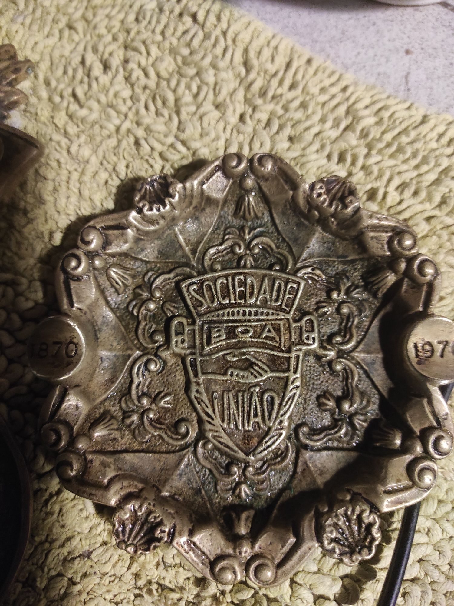 Cinzeiros de bronze