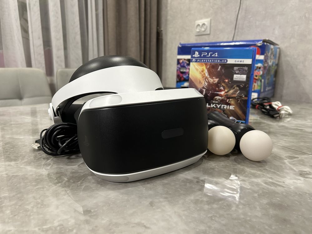 Крутезний комплект PlayStation VR PS 4 5 шолом шлем очки окуляри sony