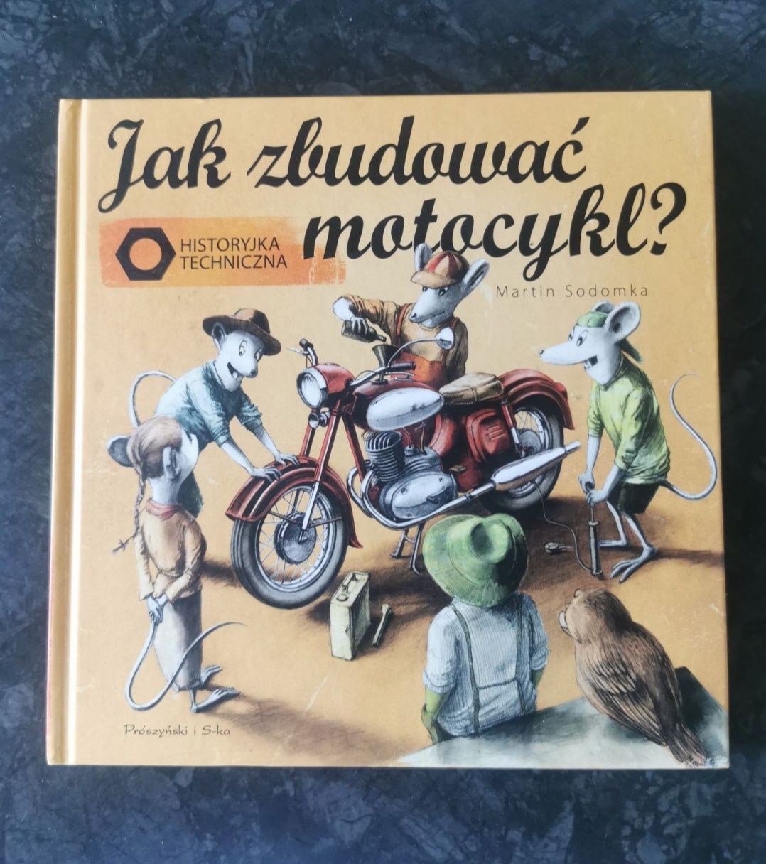 Książka jak zbudować motocykl Martin sodoma oprawa twarda stan jak na