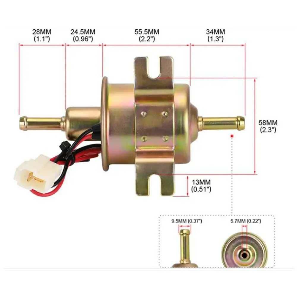 Bomba de combustível 12v universal