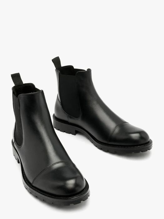 Ryłko skórzane botki  męskie 27.5cm